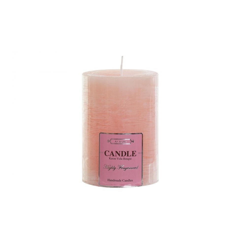 CANDELA CERA 285GR ROSA